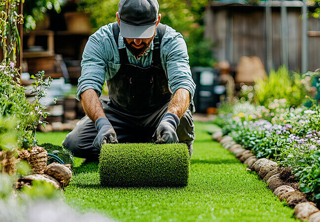 Покос газона — аккуратная стрижка